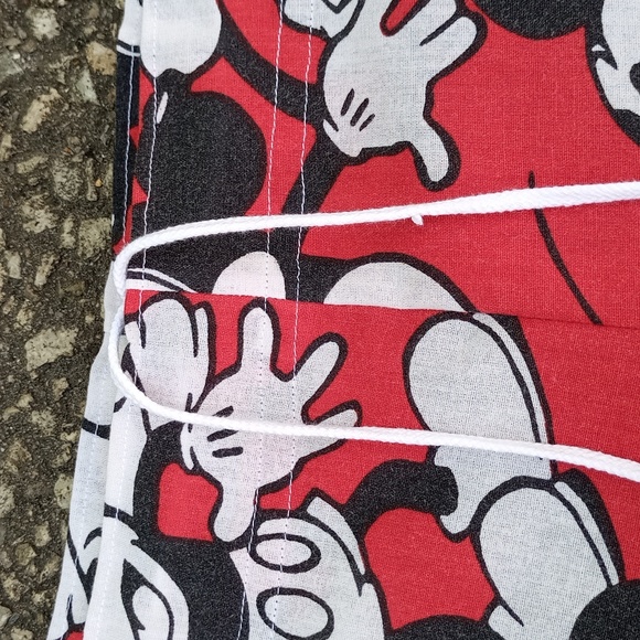 Vintage 90s Mickey Mouse Reworked Boom Box Benny Shorts UNISEX - Picture 3 of 7